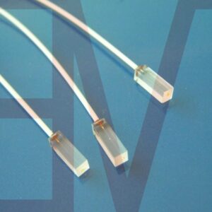 Custom glass ferrule pigtail