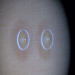 3cores Glass Ferrule for φ125um fiber