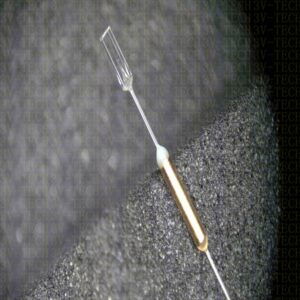 fiber capillary pigtail with hermetic feedthrough